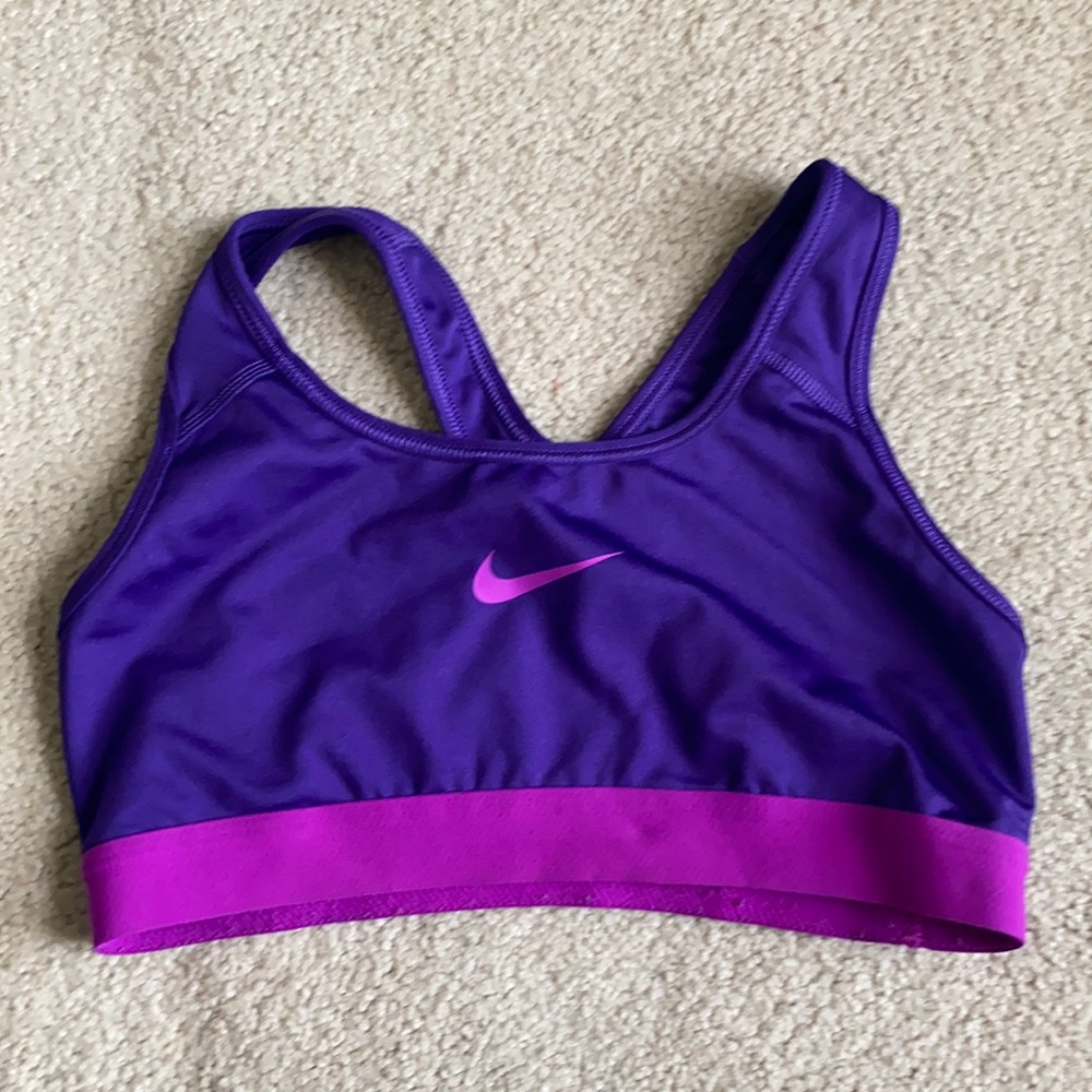 Nike DRI-FIT Sports-bra S Purple